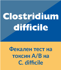Clostridium difficile - Изследване на токсин А/В