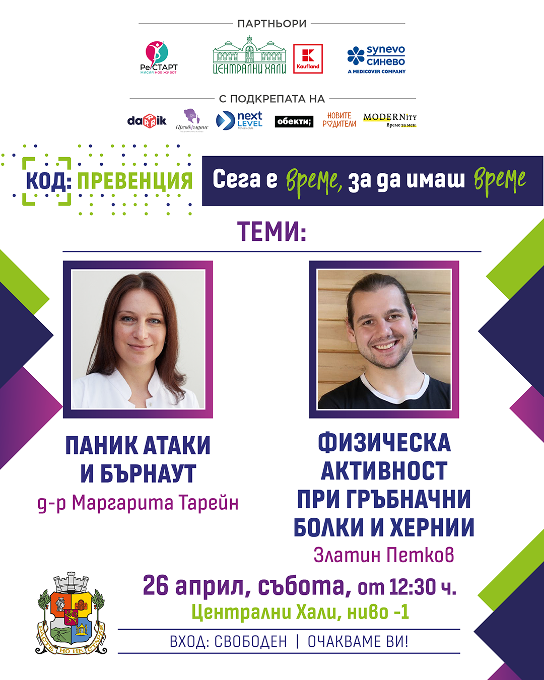 КОД: Превенция април 2025